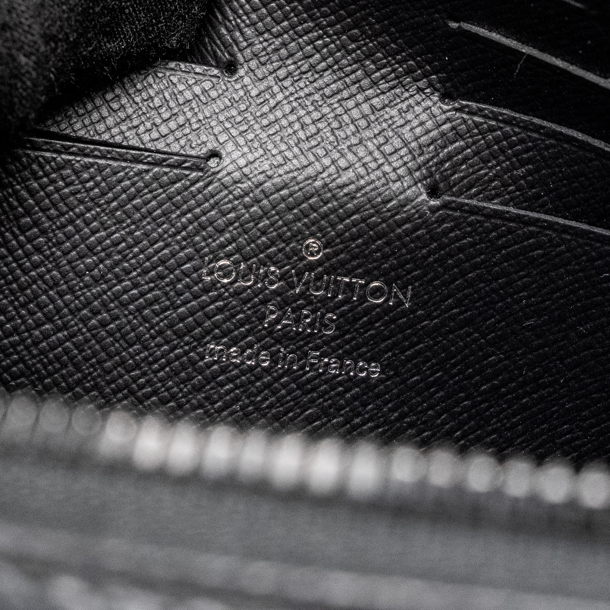Louis Vuitton Pochette Kasai Clutch Bag Damier Graphite Canvas So Black - Image 14