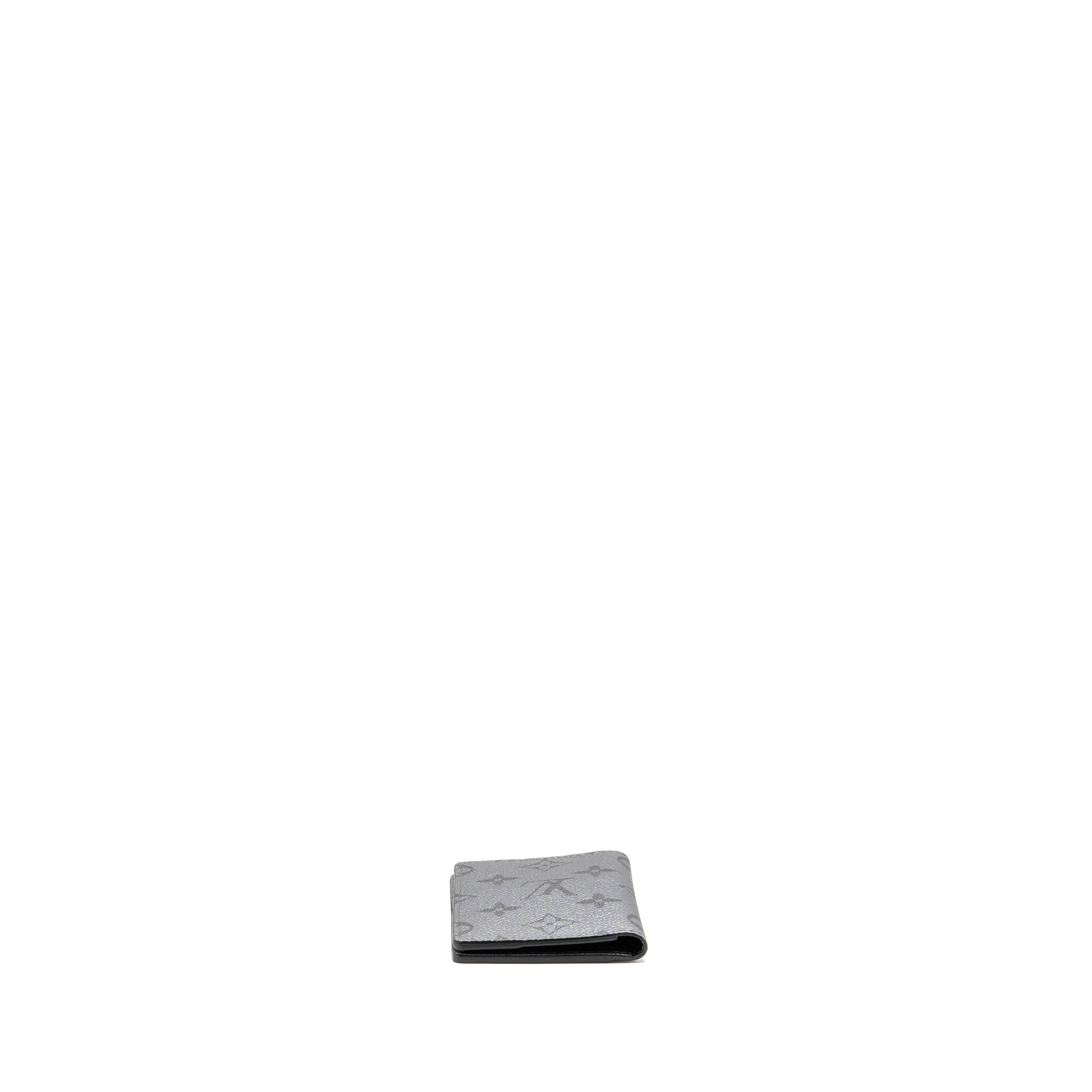 Louis Vuitton pocket organiser monogram Eclipse canvas silver - Image 4