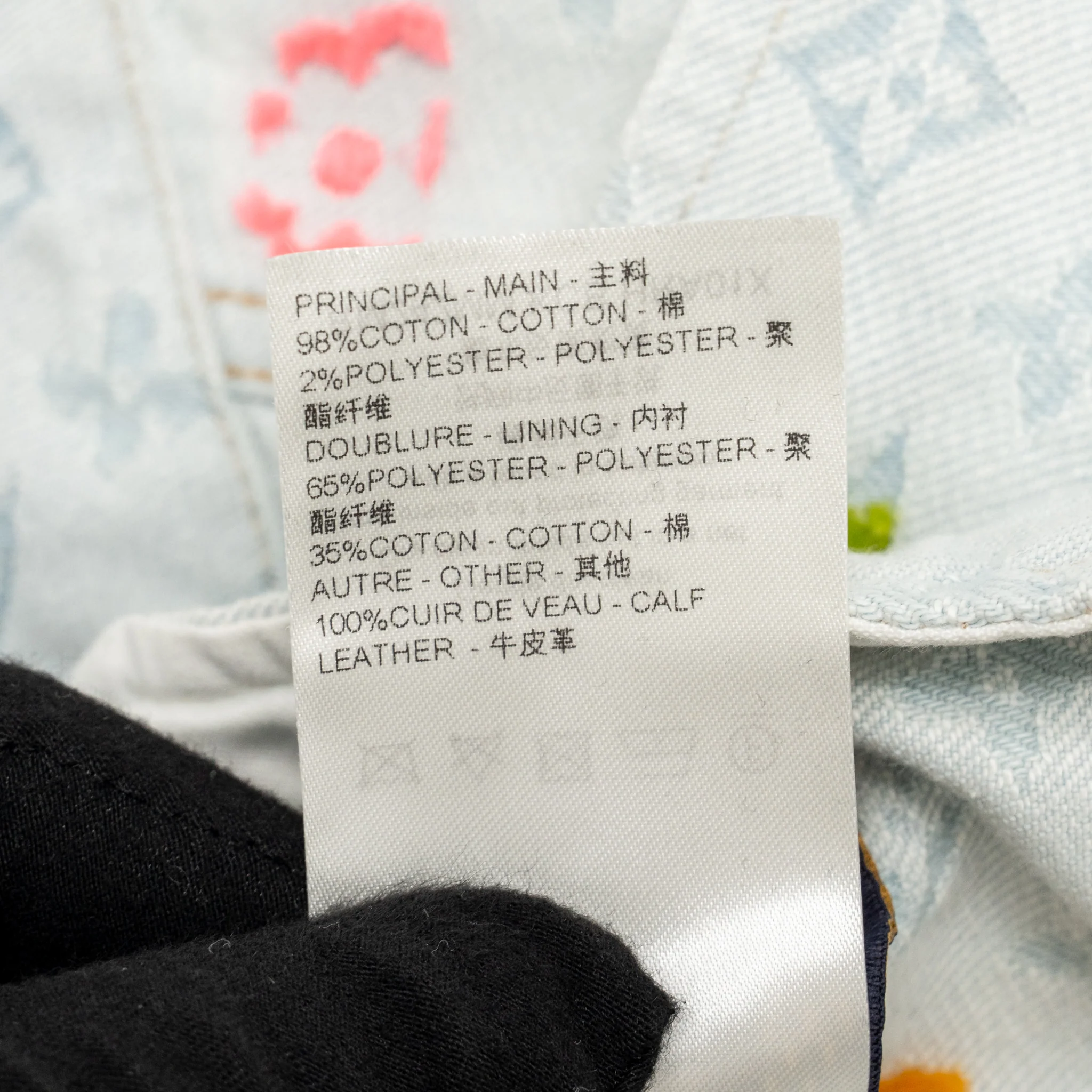 Louis Vuitton Size 50 Tyler, The Creator Monogram Denim Jacket Cotton/Polyester Blue/Multicolour - Image 9