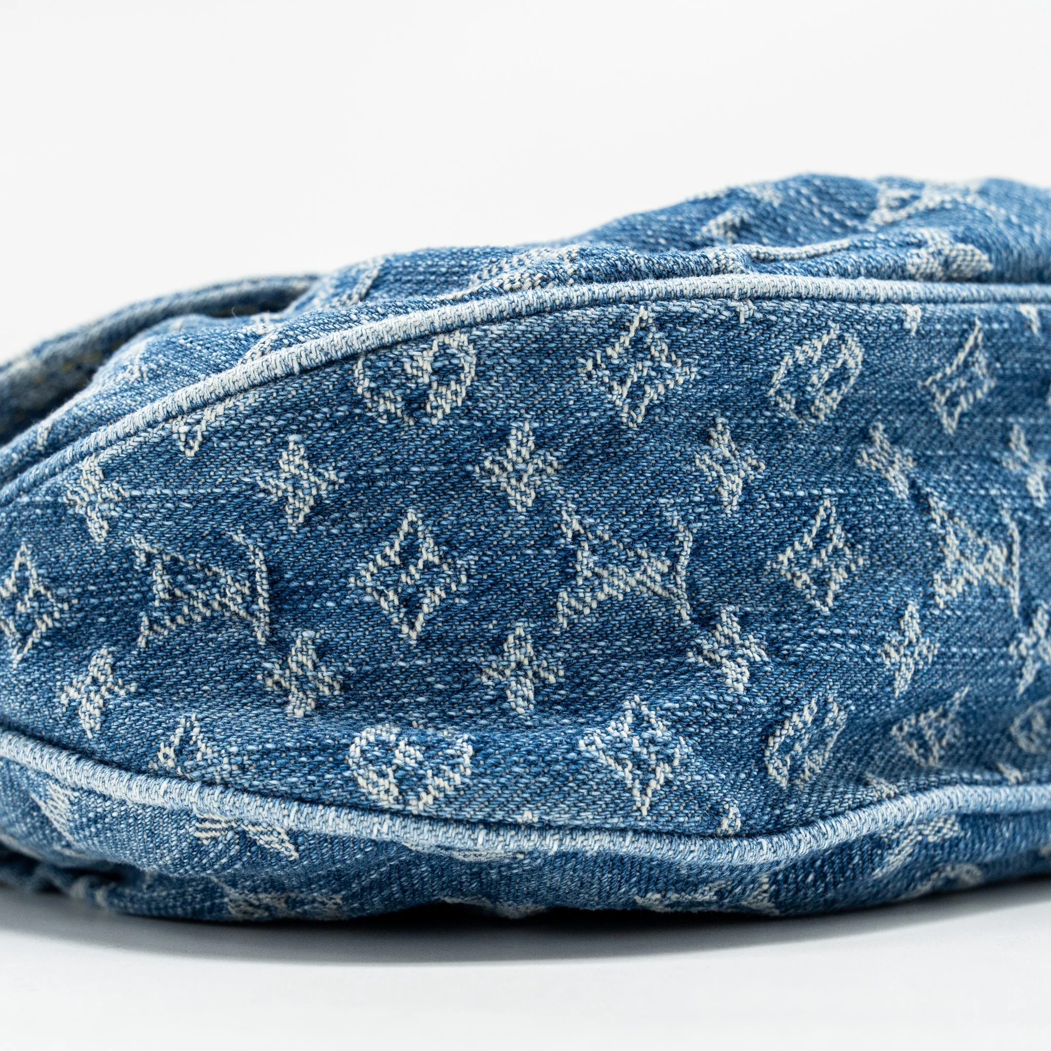 Louis Vuitton Sunset Monogram Denim Remix Light Blue Limited Edition GHW - Image 6