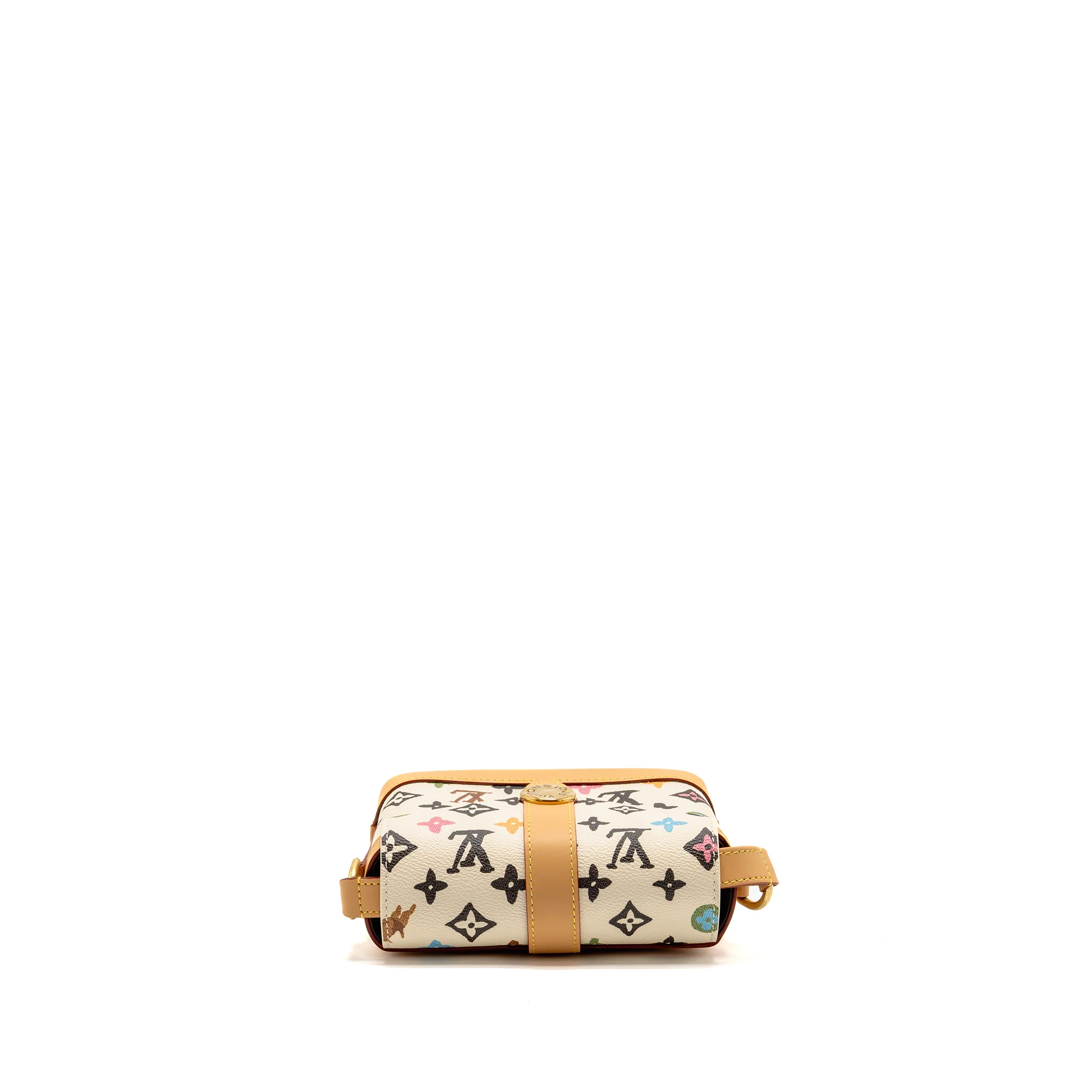 Louis Vuitton Tyler, The Creator Envelope Wearable Wallet Craggy Canvas/Leather Vanilla/Multicolour GHW - Image 5