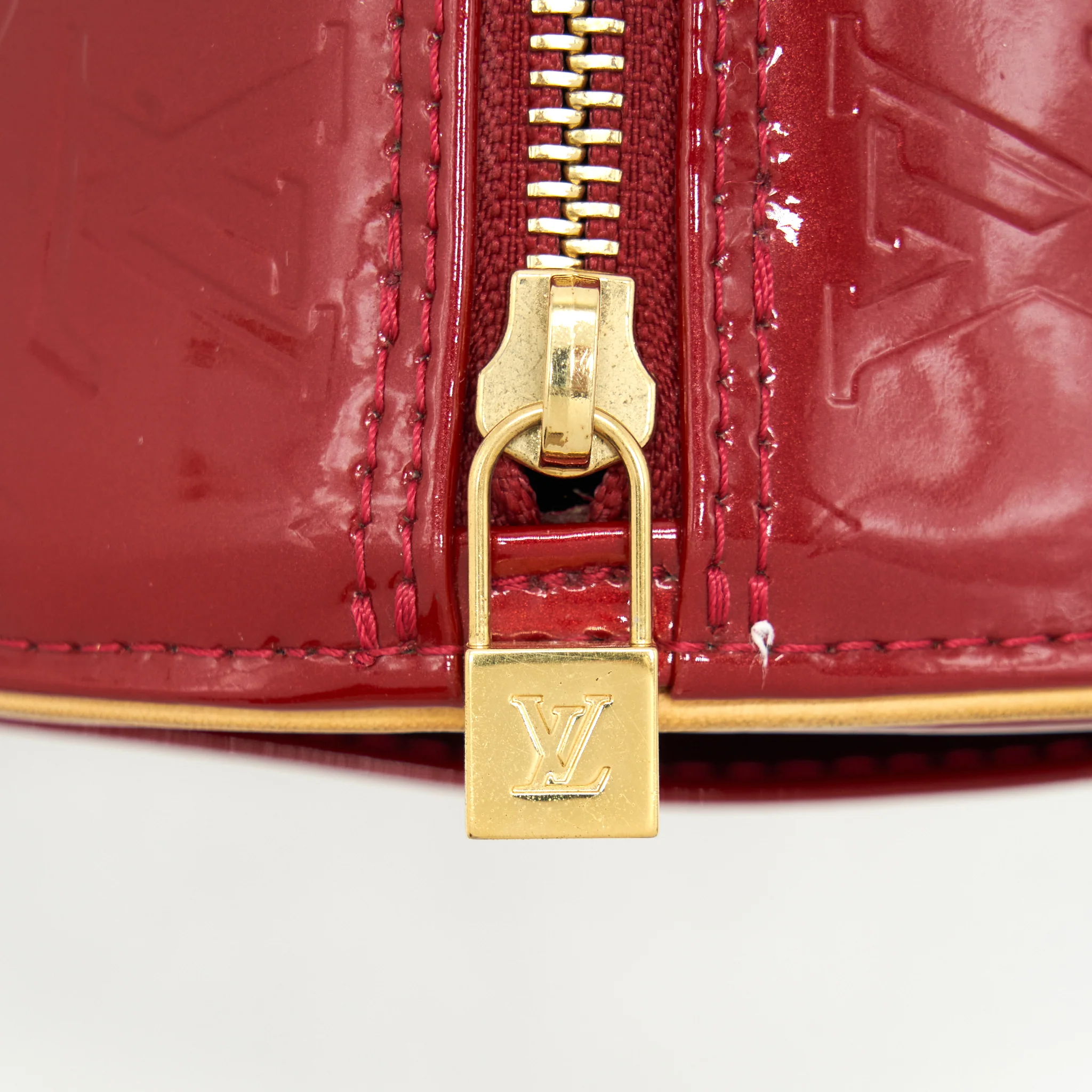 Louis Vuitton Vintage vernis Papillon bag Red - Image 7