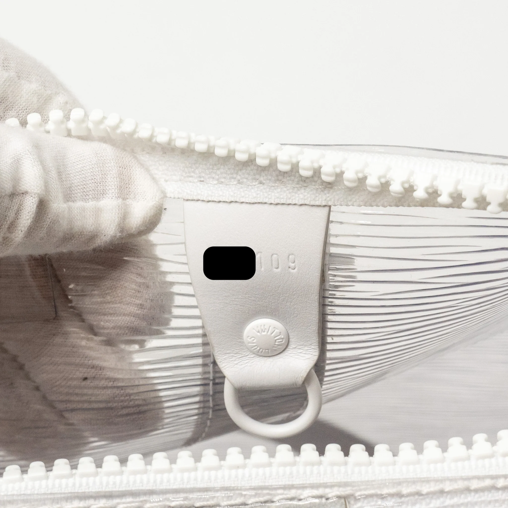 Louis Vuitton wavy Keepall 50 Epi Plage white - Image 18