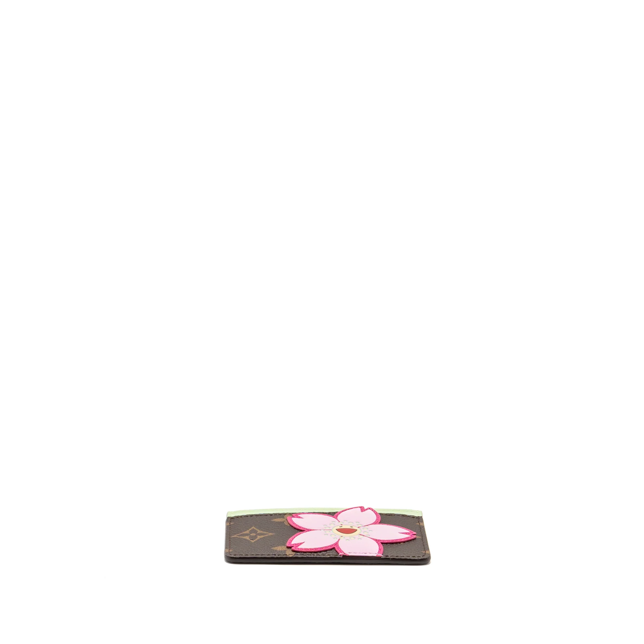 Louis Vuitton x Takashi Murakami Card Holder Cavas Multicoloured - Image 5