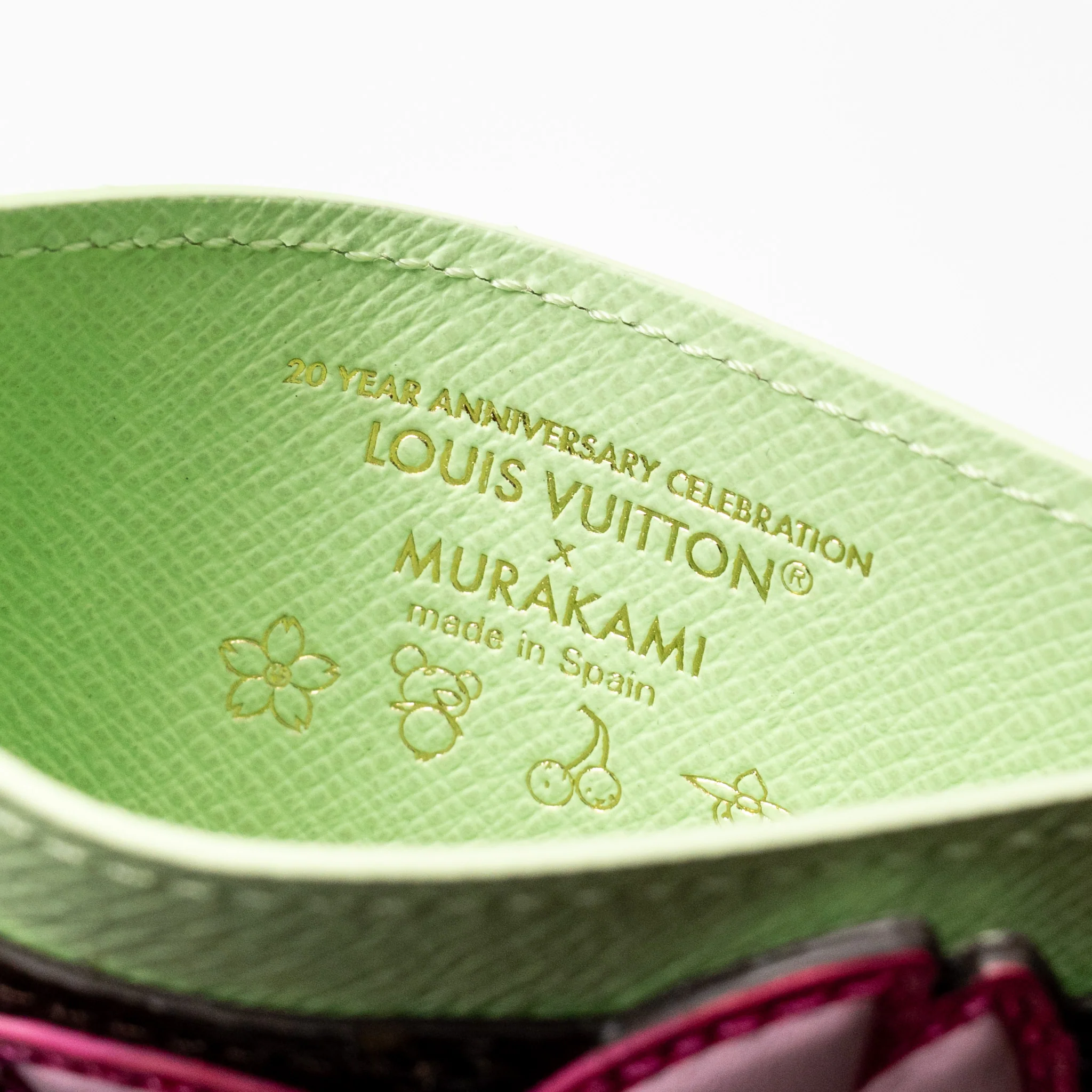 Louis Vuitton x Takashi Murakami Card Holder Cavas Multicoloured - Image 8