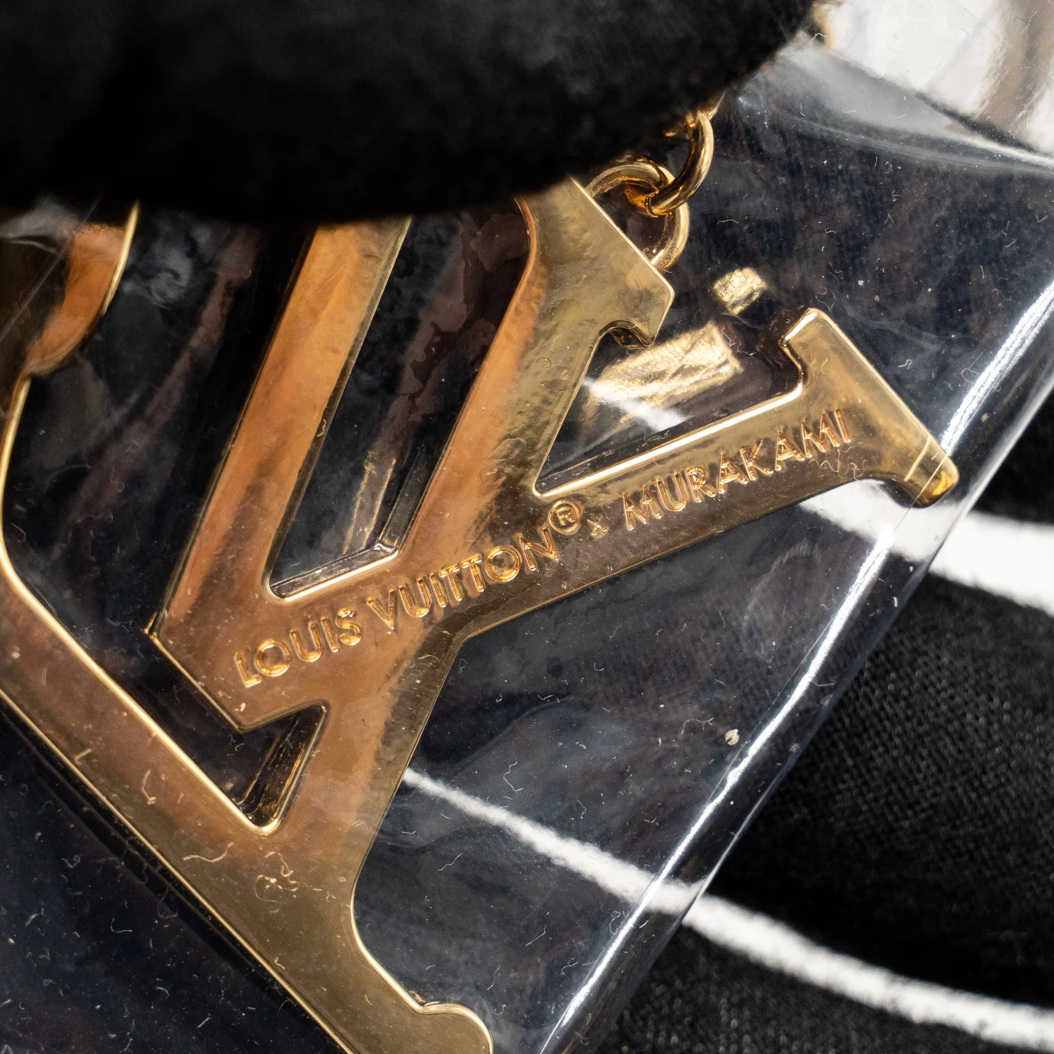 Louis Vuitton x Takashi Murakami Iconic Superflat Key Holder/Keyring - Image 3
