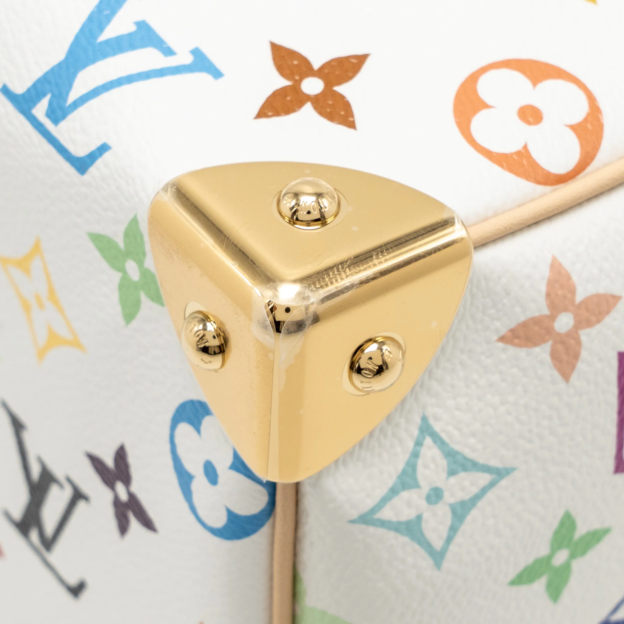 LOUIS VUITTON x Takashi Murakami SPEEDY BANDOULIÈRE 25 MONOGRAM CANVAS WHITE/ MULTICOLOUR GHW - Image 8
