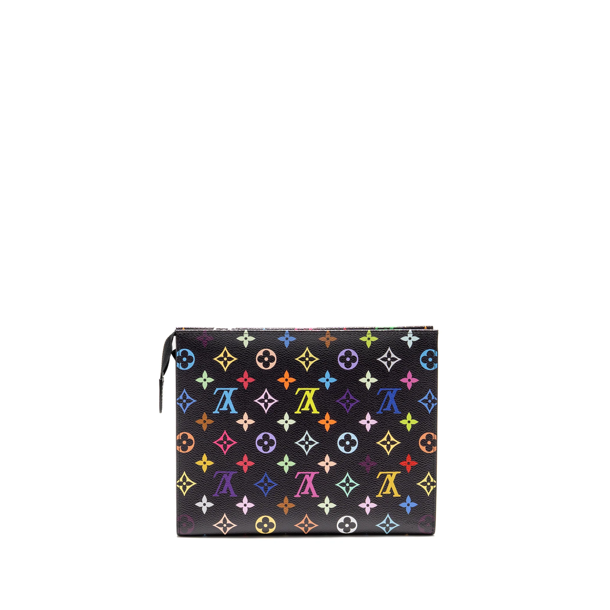 Louis Vuitton X Takashi Murakami Toiletry Pouch Monogram Canvas/Leather Black/Multicolour SHW - Image 2