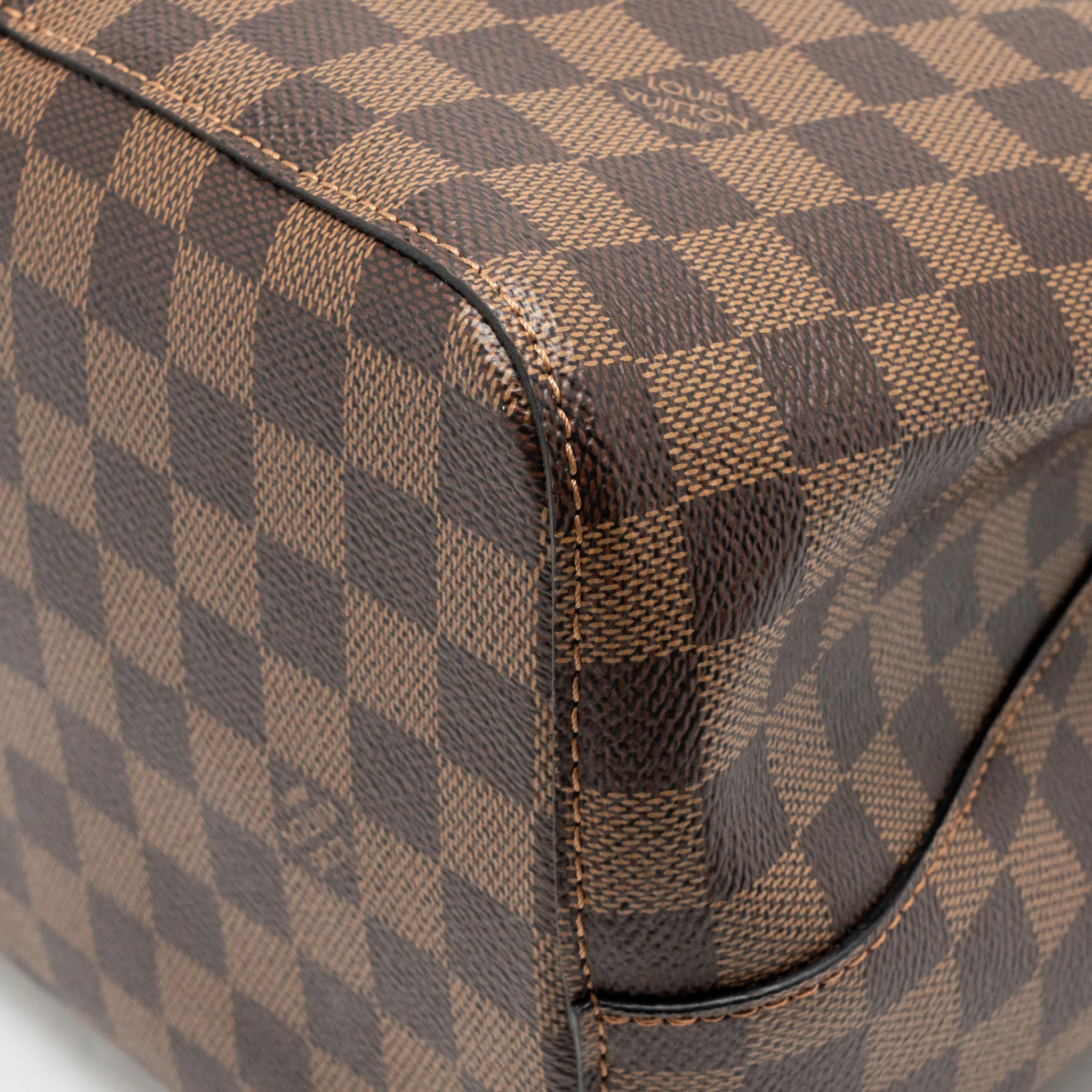 Louis Vuitton NeoNoe MM Damier Ebene Canvas Pink GHW - Image 10