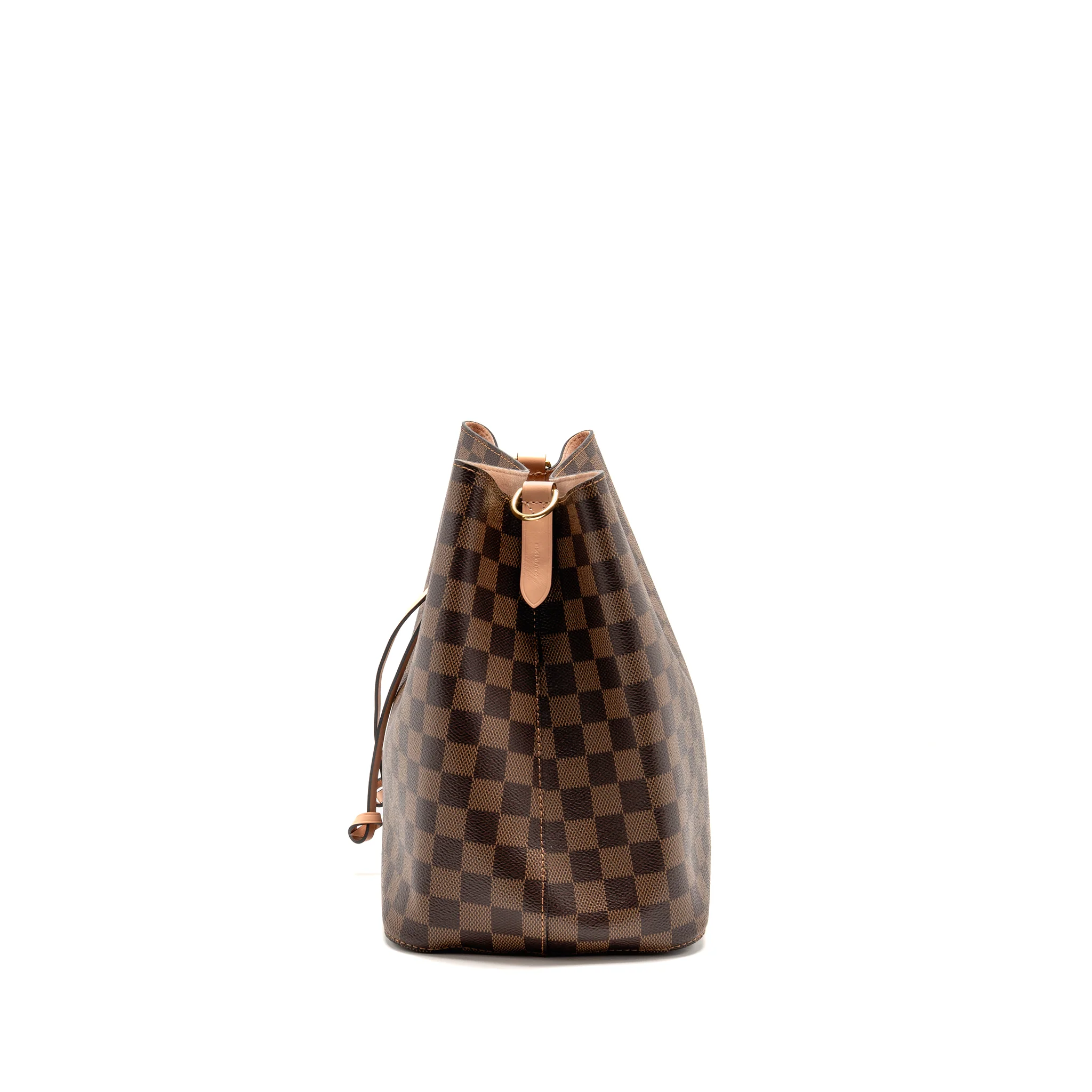 Louis Vuitton NeoNoe MM Damier Ebene Canvas Pink GHW - Image 4