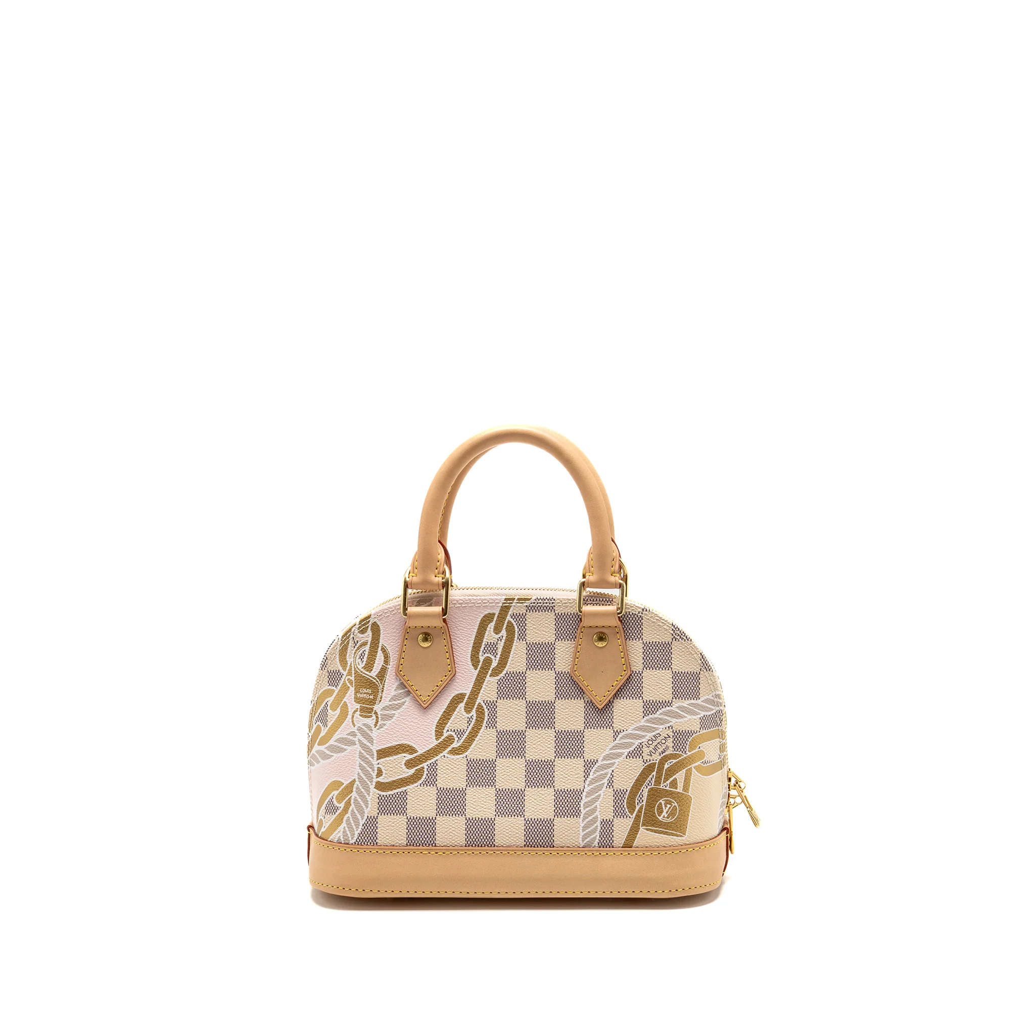 Louis Vuitton Nautical Alma BB Damier Azur Canvas Multicolour GHW - Image 2
