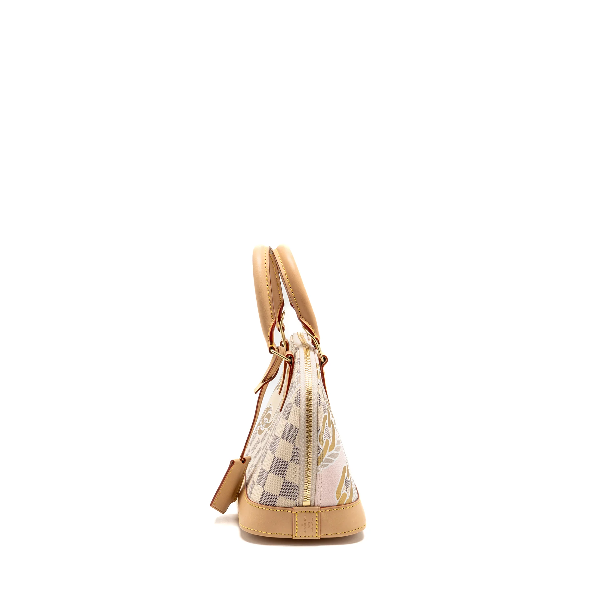 Louis Vuitton Nautical Alma BB Damier Azur Canvas Multicolour GHW - Image 3
