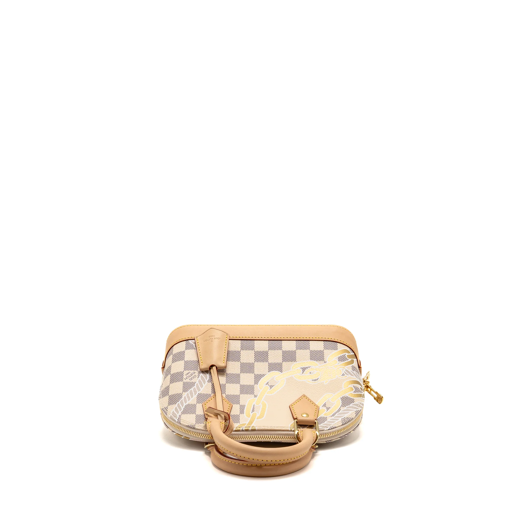 Louis Vuitton Nautical Alma BB Damier Azur Canvas Multicolour GHW - Image 5