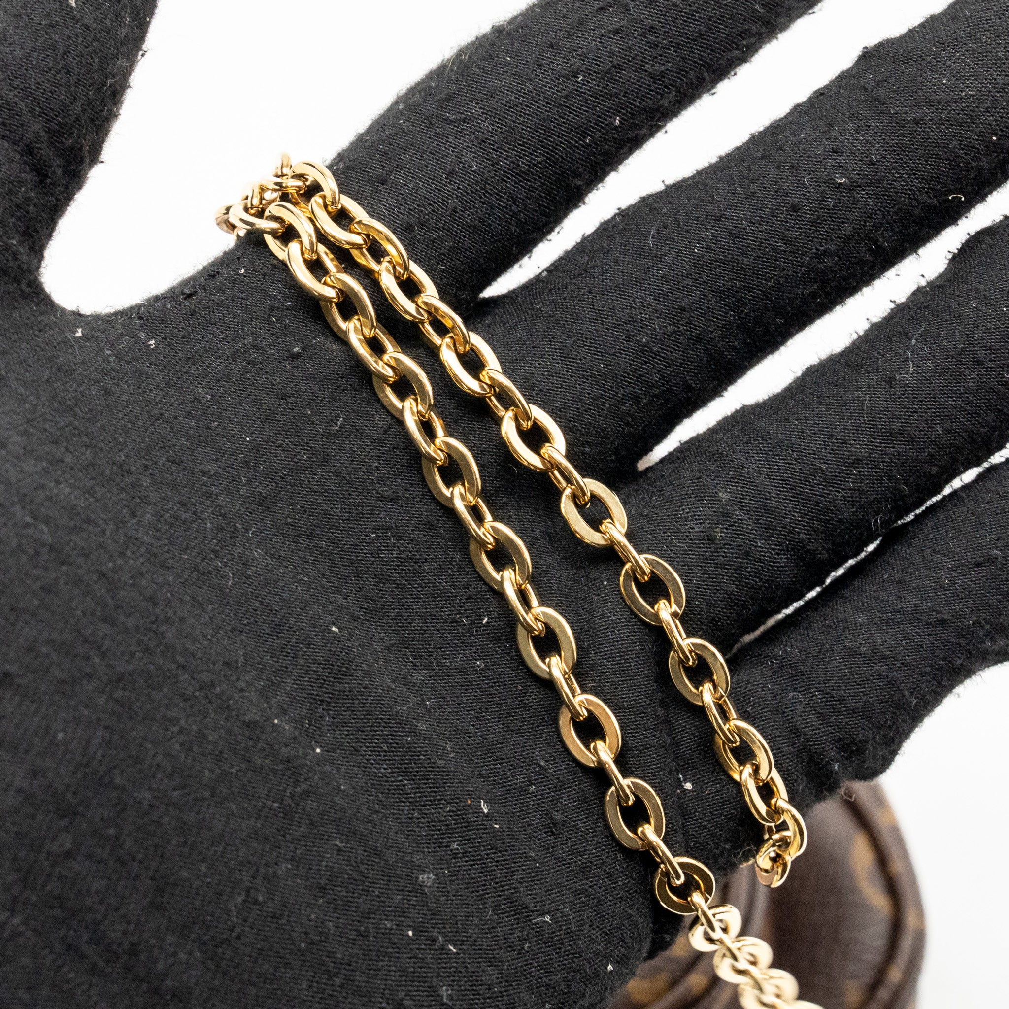 Louis Vuitton My Lv World Tour Multi Pochette Accessories Khaki Strap Monogram Canvas GHW - Image 15