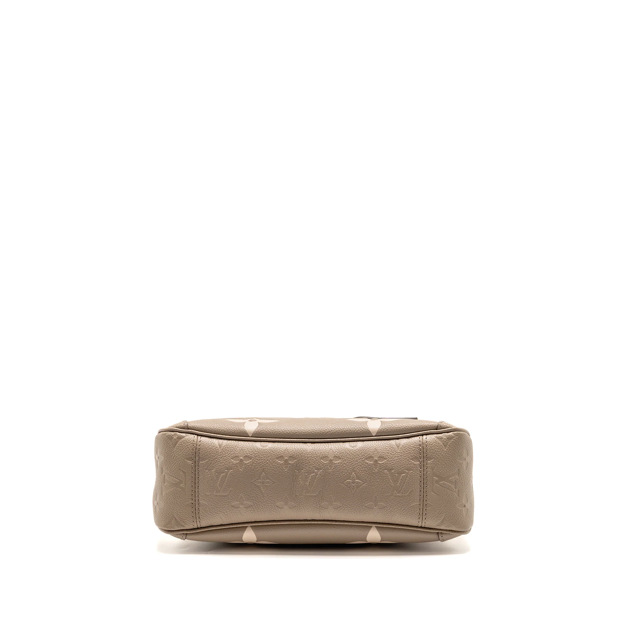 Louis Vuitton Trianon PM Monogram Empreinte Leather Tourterelle/Creme GHW - Image 6