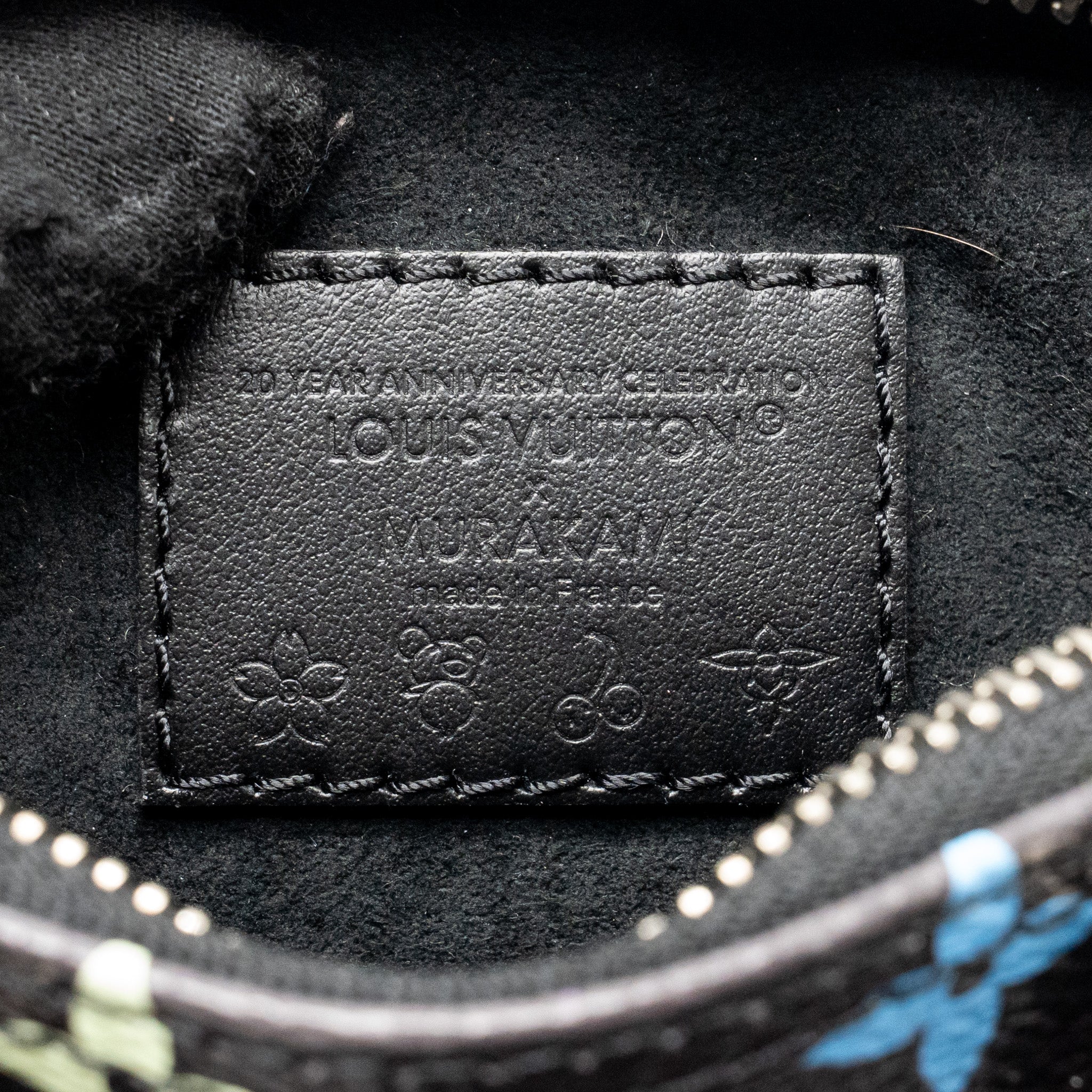 Louis Vuitton x Takashi Murakami Nano speedy multicoloured monogram canvas black SHW - Image 13