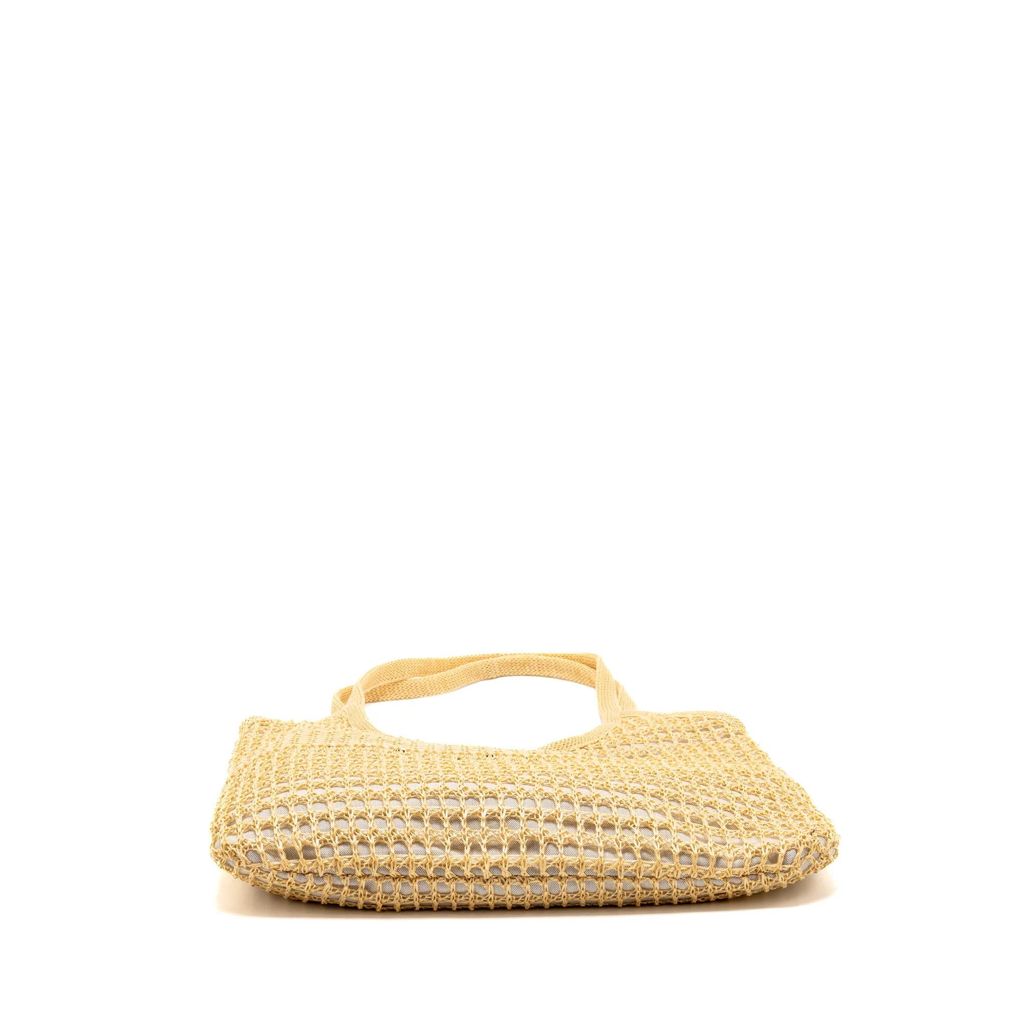 Miu Miu Ivy Bag Raffia-effect/Linen Natural - Image 6