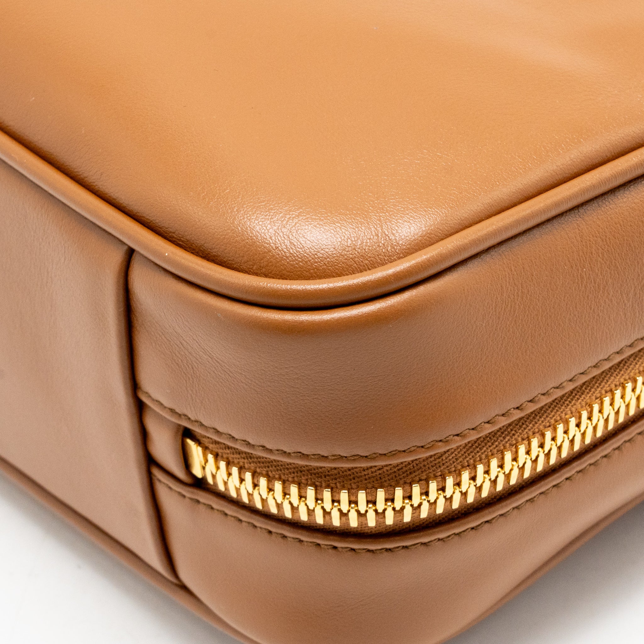 Miu Miu Medium Beau Bag Calfskin Cognac GHW - Image 10
