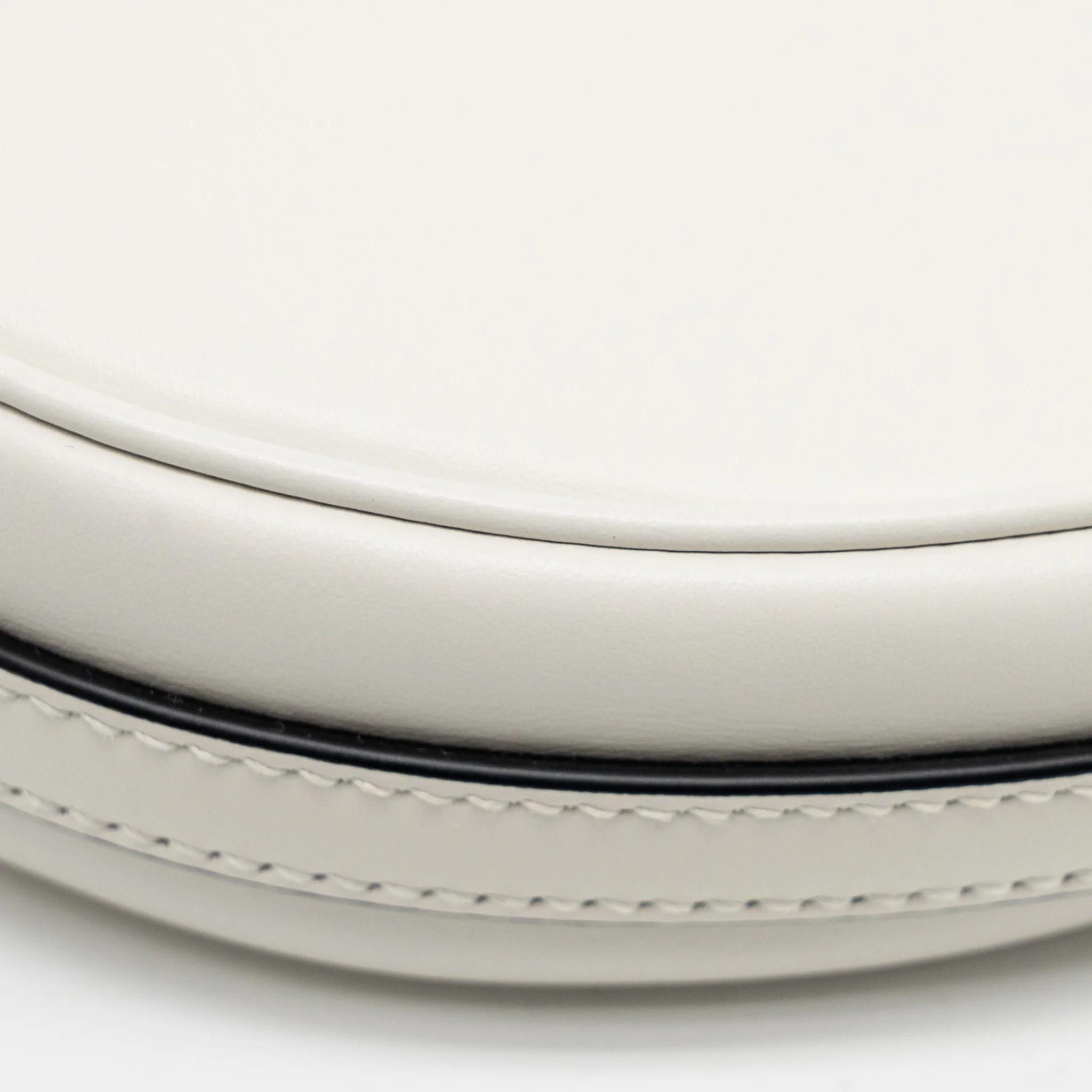 Prada Arqué Small Shoulder Bag Calfskin White GHW - Image 8