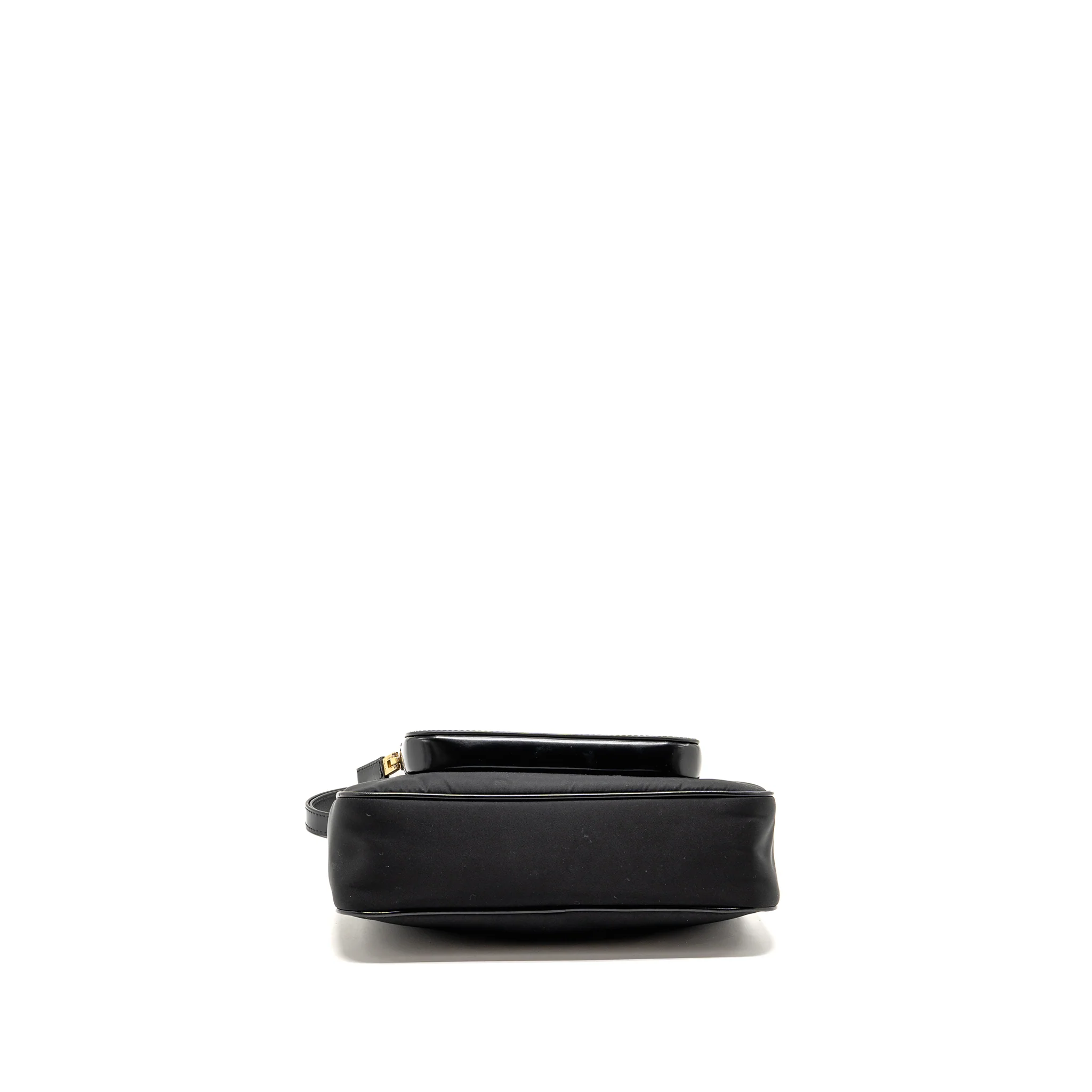Prada Re-Nylon Mini Bag Nylon/Calfskin Black GHW - Image 6