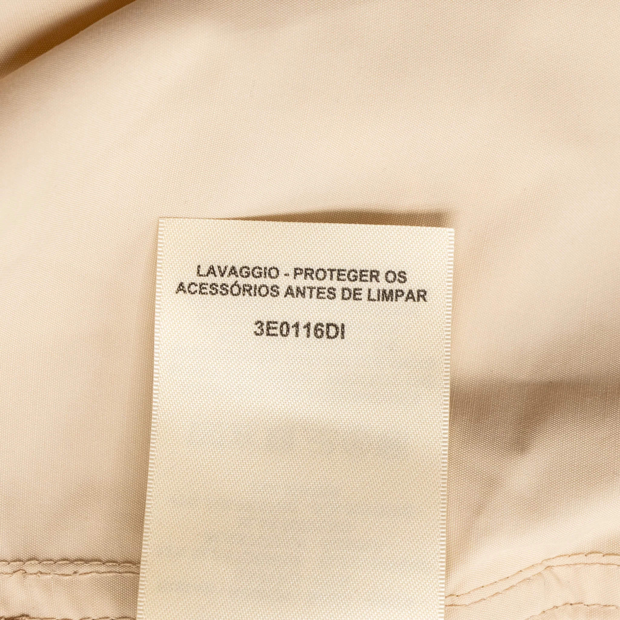 Hermes Size 34 Long Shirt Jacket Dress Virgin Wool/Polyamid Beige SHW - Image 9