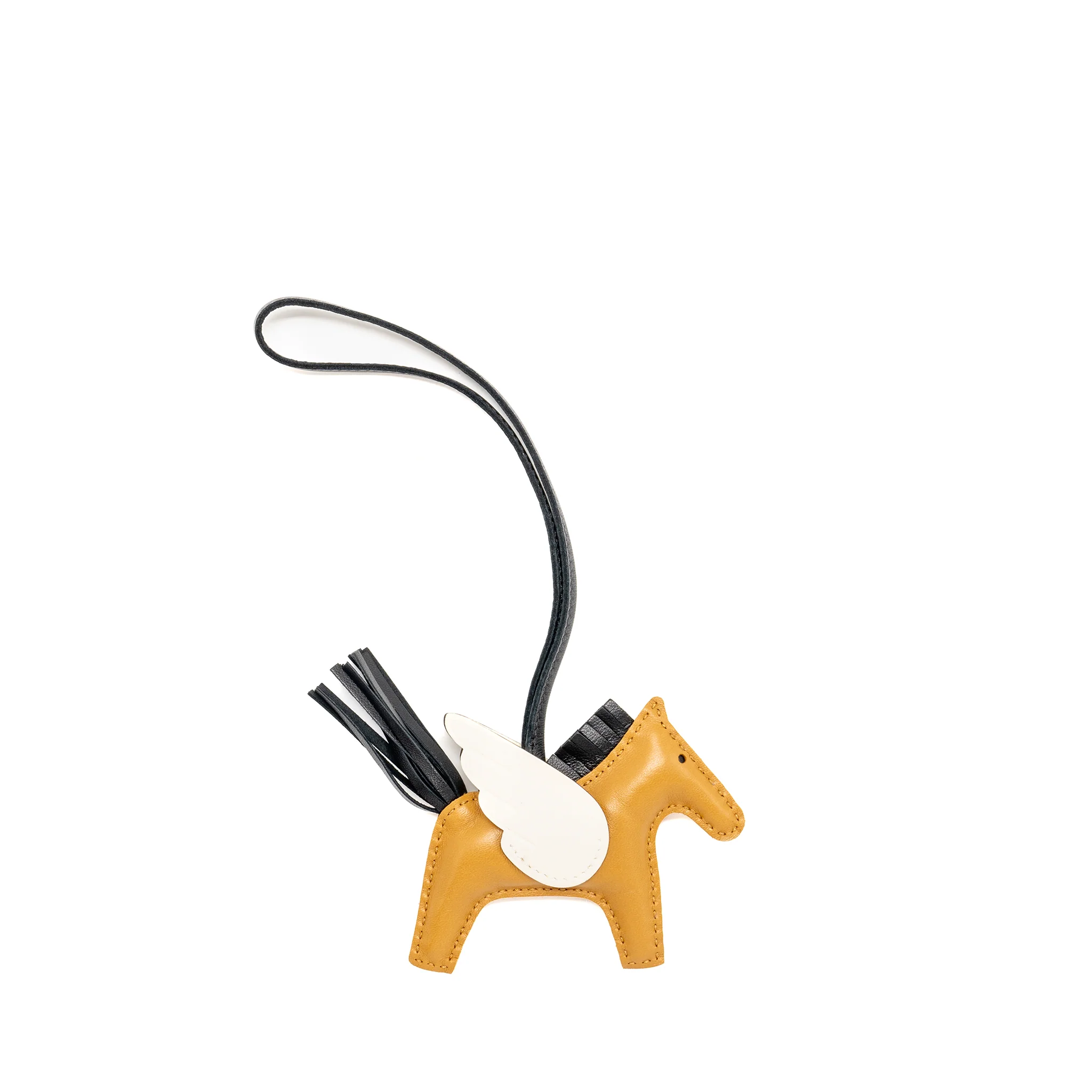 Hermes Rodeo PM Bag Charm Nata/Sesame/Black Stamp B - Image 2