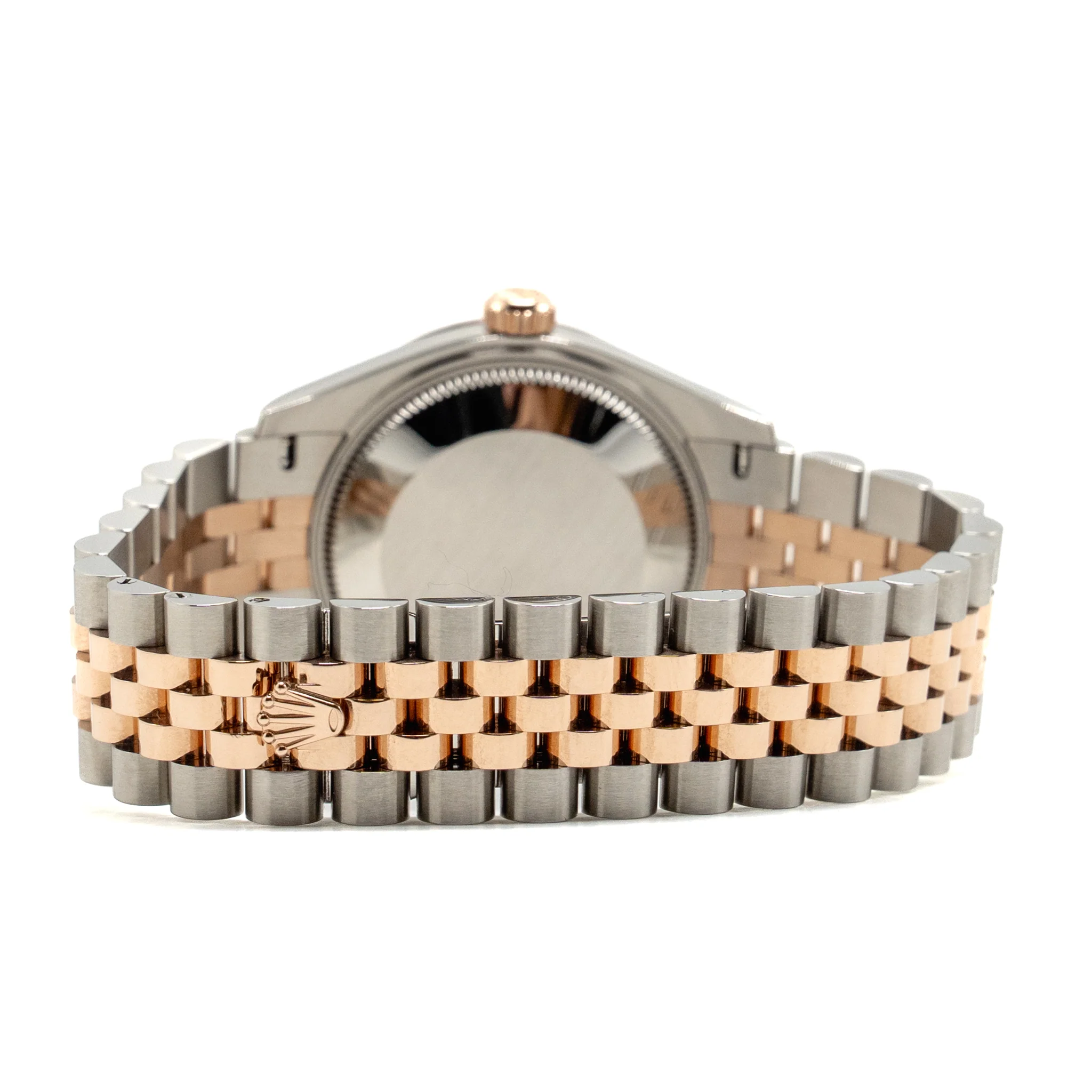 Rolex Datejust 31mm Oystersteel/Everose Jubilee Bracelet, Aubergine Damonds Dial, Model: M278271-0020 - Image 5