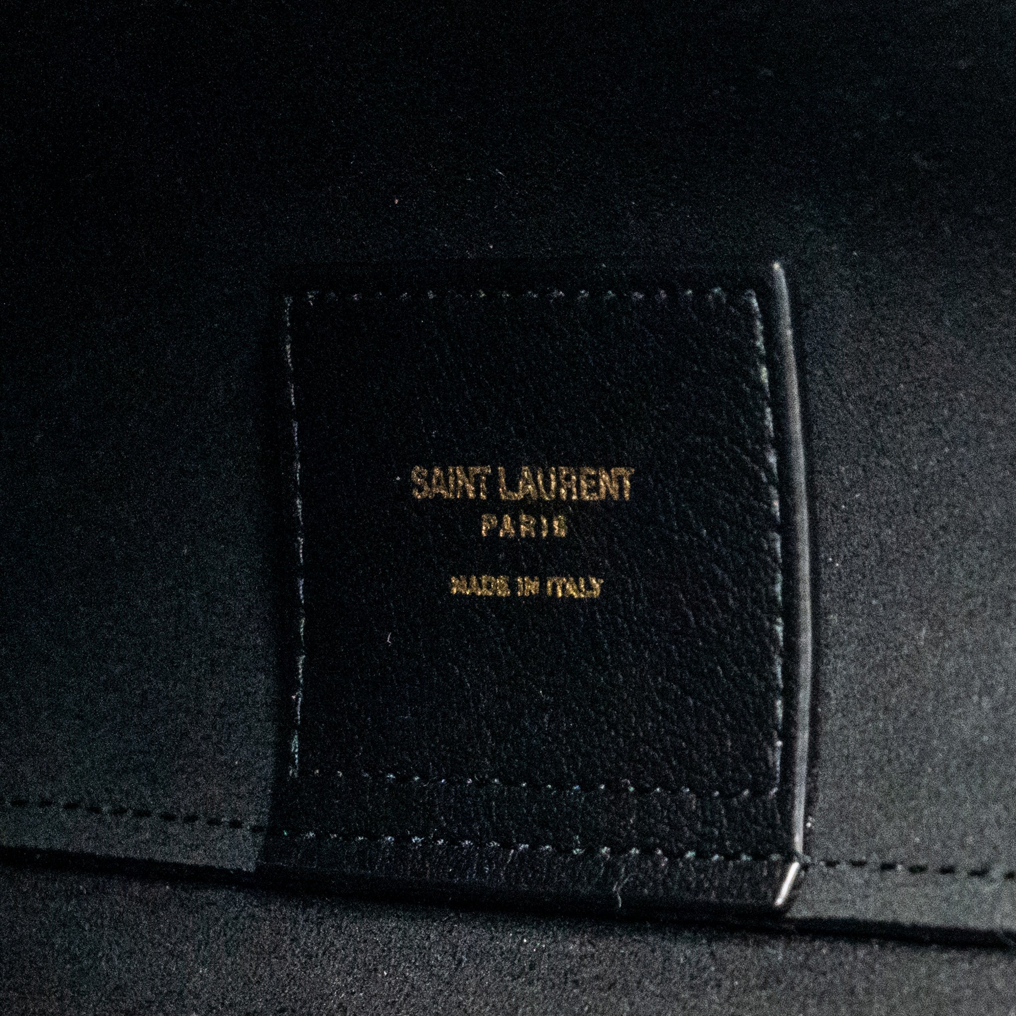 Saint Laurent/YSL Toy Shopping Tote Bag Smooth Calfskin Black GHW - Image 13