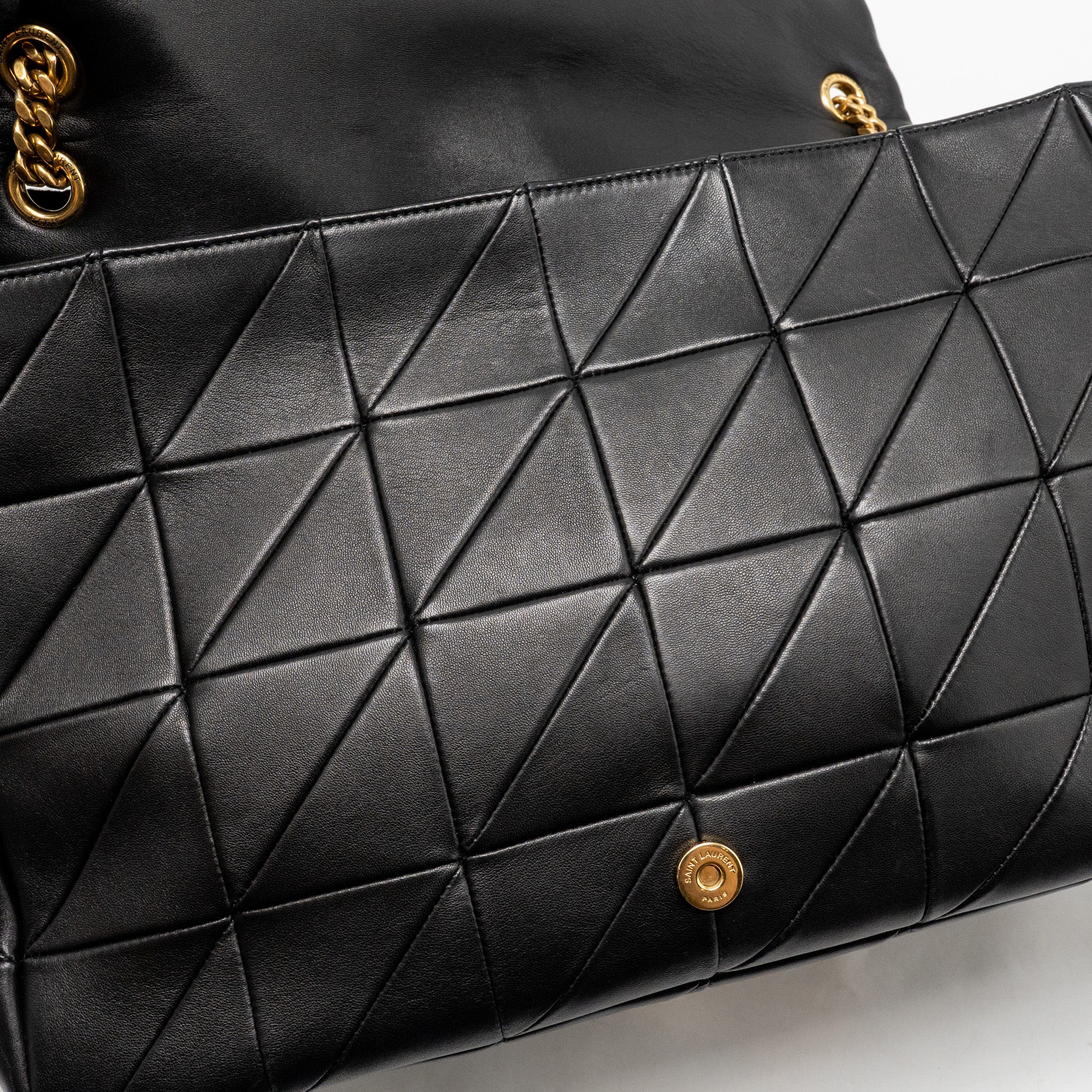 Saint Laurent/YSL Large Jamie 4.3 Chain Bag Quilted Lambskin Black GHW - Image 13