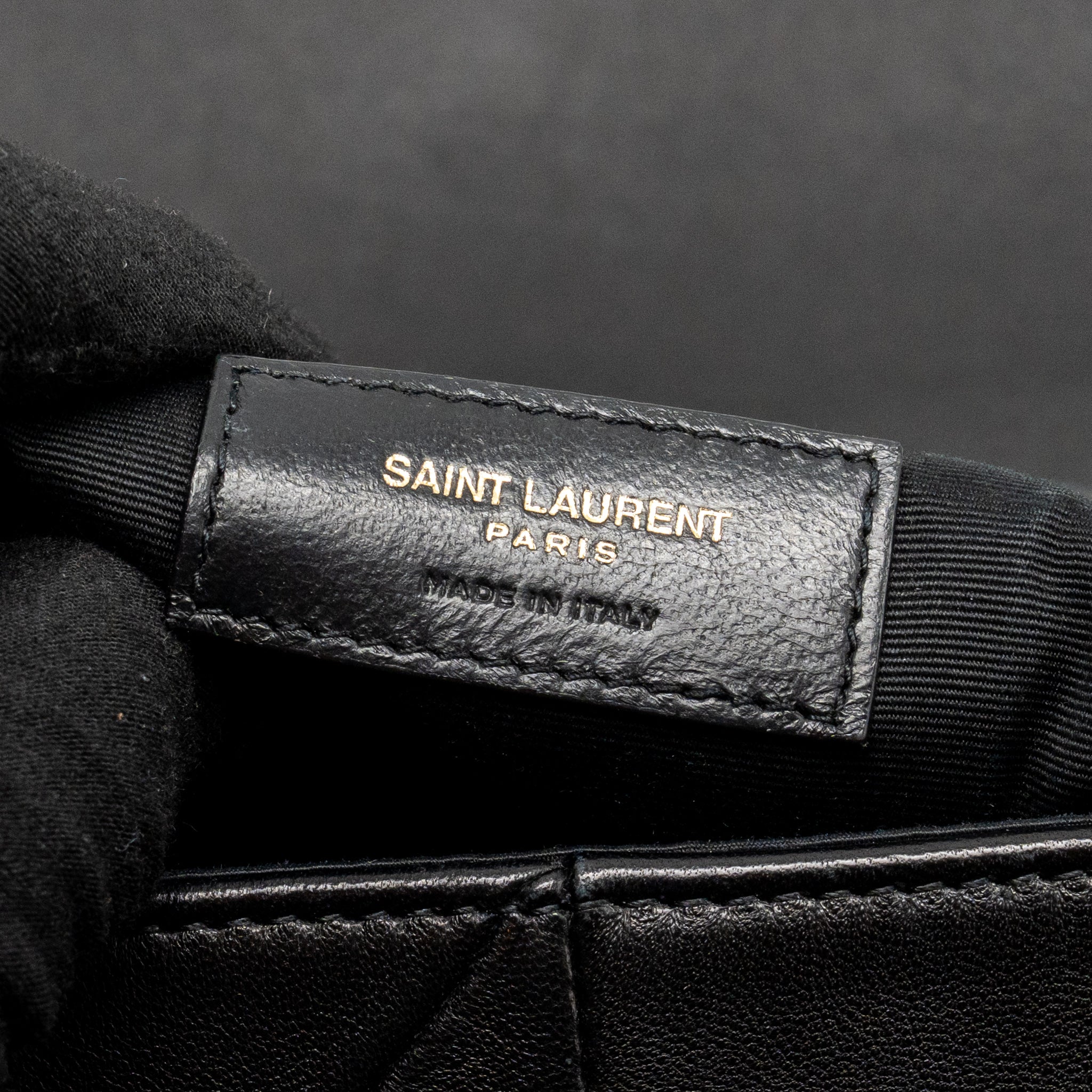 Saint Laurent/YSL Large Jamie 4.3 Chain Bag Quilted Lambskin Black GHW - Image 16