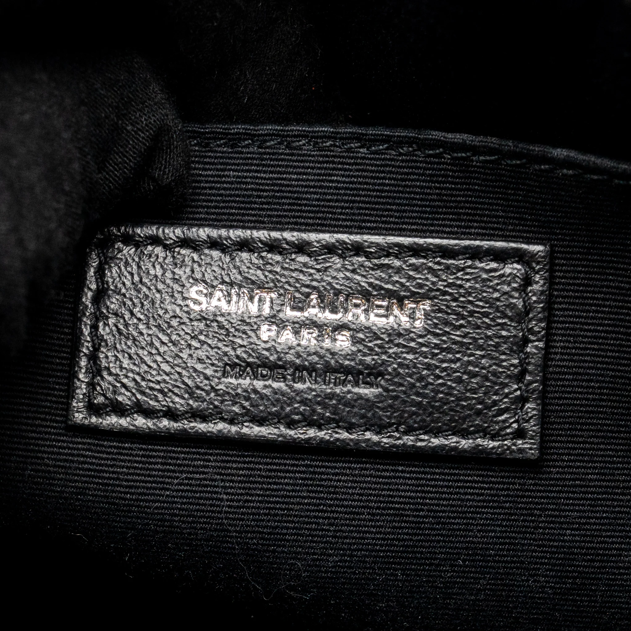 Saint Laurent/YSL Lou Camera Bag Calfskin Black SHW - Image 13