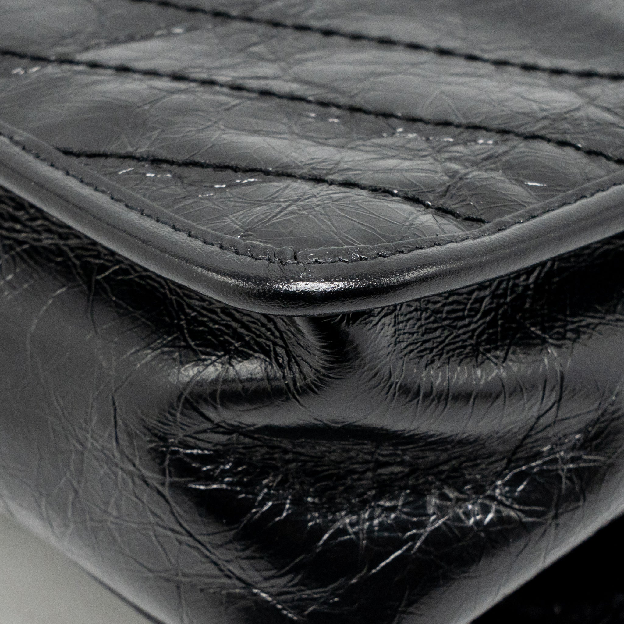 Saint Laurent/YSL Niki baby aged calfskin black SHW - Image 10