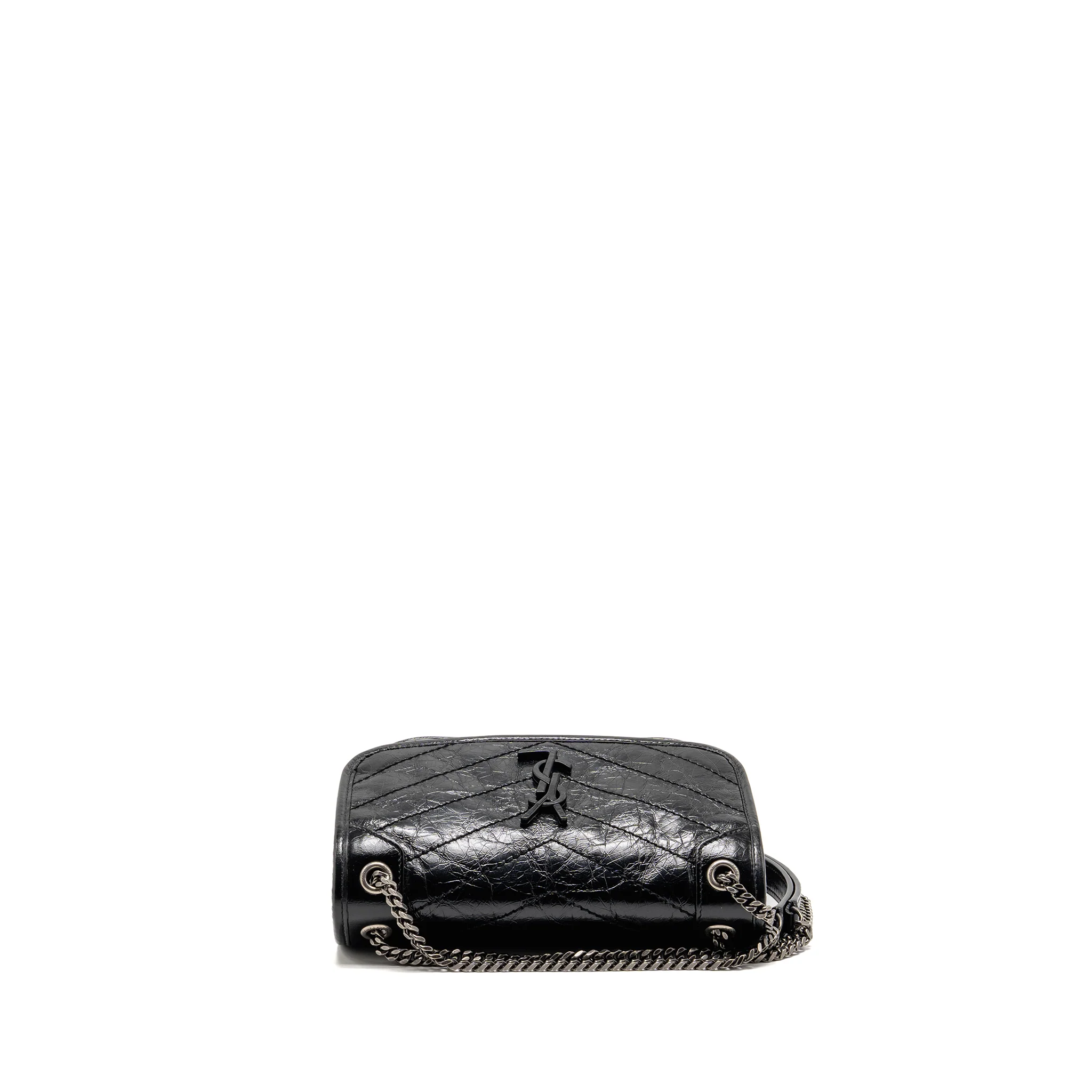 Saint Laurent/YSL Niki baby aged calfskin black SHW - Image 5