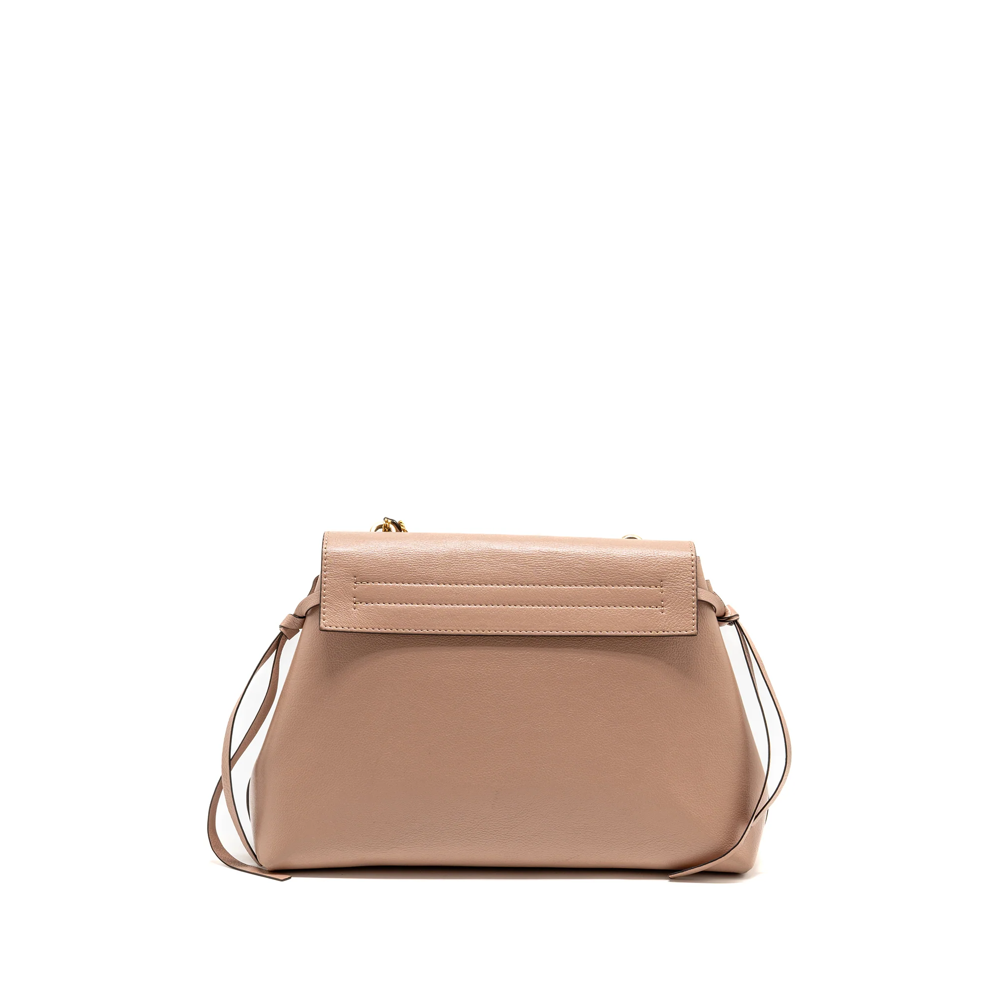 Valentino Small VRING Top Handle Bag Grained Calfskin Rose Cannelle GHW - Image 2